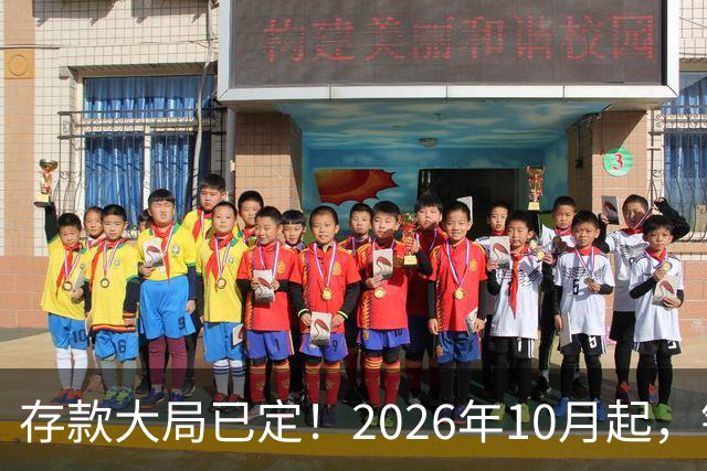 存款大局已定！2026年10月起，银行存款市场或将迎来5大变化！