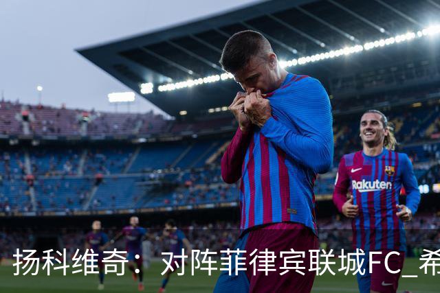 扬科维奇：对阵菲律宾联城FC 希望能延续首轮表现