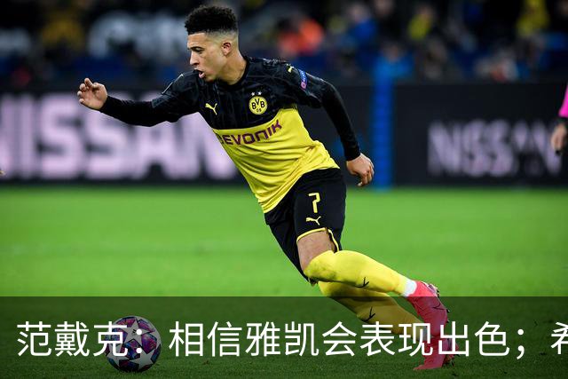 范戴克：相信雅凯会表现出色；希望未来两年在荷兰有美好时光
